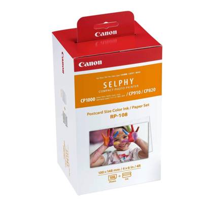 Cartouche RP-108 Encre couleur + 108 Feuilles format carte postale - CANON