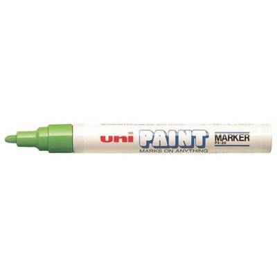 Marqueur pointe conique moyenne PAINT Marker PX20 2,2 - 2,8mm Vert Clair - UNI-BALL