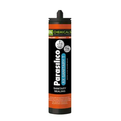 Parasilico AX Sanitary T - 300 ml TRANSPARENT - DL CHIMICALS - 1075309 - DL CHEMICALS