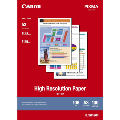 Paquet 100 feuilles papier haute résolution HR-101 A3 - CANON
