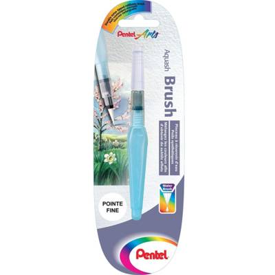 Pinceau Aquash à réserve d'eau contenance 10 ml poils synthétiques pointe fine - PENTEL