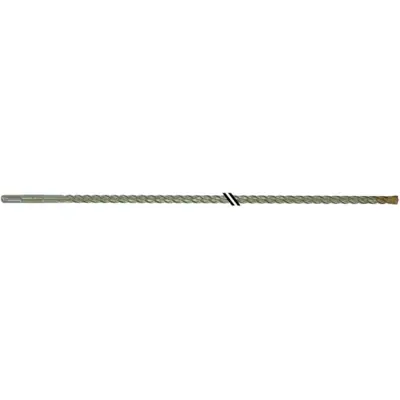Foret bétons 2 taillants SPEEDER2 Pointe de centrage Quadruple goujures SDS+ 10x460MM - TIVOLY - 10931431000