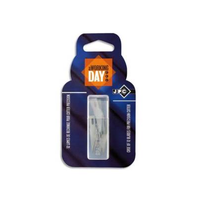 Etui de 12 lames pour cutter precison - WONDAY