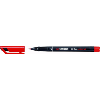 Feutre pour films OHPen Universal Permanent S 0,4mm Rouge - STABILO