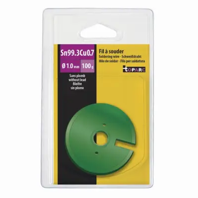 Bobine étain GYS 99.3% - Ø 2 mm - 100g - 062696