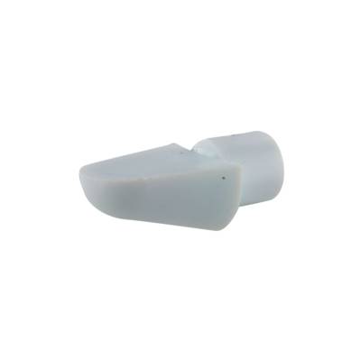 Taquet d'étagère plastique à enfoncer blanc - Ø 7mm - sous coque de 8 pièces - Gedimat - CIME