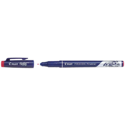 Stylo feutre Fineliner FRIXION Effaçable Rouge - PILOT