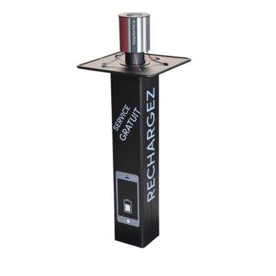 Totem de recharge en libre-service Welcom Plus - ChargeBox France