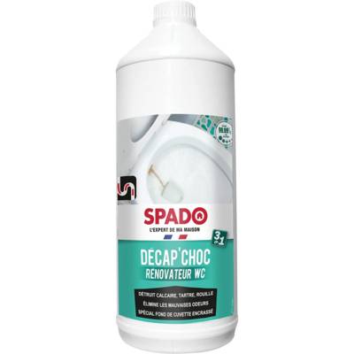 Flacon 1 l Décap' Choc Rénovateur WC - SPADO