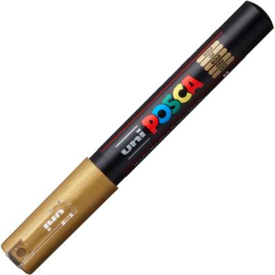 Marqueur pointe conique extra-fine pc1mc 0,7 - 1mm or - POSCA
