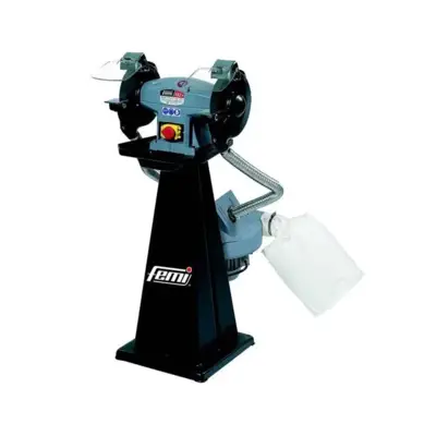 Touret combiné FEMI 196 - 450 W Triphasé - Ø 150x25x16 mm - Sans meules - 8005032 - FEMI FRANCE