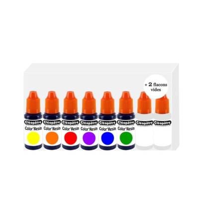 Boite 6 Color'Resin