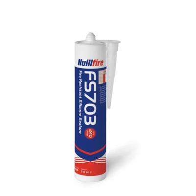 Mastic acrylique coupe-feu FS703 blanc - cartouche de 310 ml - Gedimat - NULLIFIRE