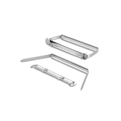Lot de 50 Relieurs Aluminium pour Archivage - Ecartement 8 cm - JPC CREATIONS