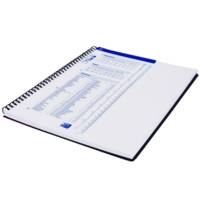 Cahier Polypro ACTIVEBOOK 160 P 90G 24x29.7 cm Quadrillé 5x5 coloris aléatoire - OXFORD