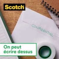 Ruban adhésif Magic 810 invisible en devidoir 19mm x 7,5 m - SCOTCH
