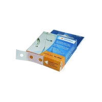 Boîte de 500 Oeillets de renforcement plastique Transparent adhésif - HERMA