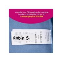 Sachet de 90 étiquettes blanches vêtements - 45 x 13 mm - AVERY