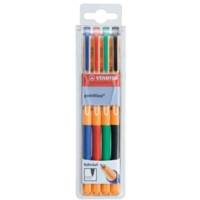 Pochette de 4 Stylos roller encre Ggel - STABILO