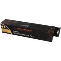 Tapis de Souris Gaming FLAMME 44x35 cm Noir - ESPERANZA