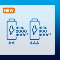 Eneloop Pack 8 Piles Rechargeables Mignon AA 2000mAh Ni-MH - PANASONIC