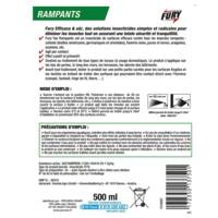 Pistolet 500 ml Insecticide Tue Rampants 3 mois de Protection - FURY