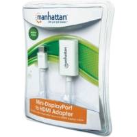 Adaptateur Mini-DisplayPort vers HDMI Mâle/Femelle Blanc - MANHATTAN