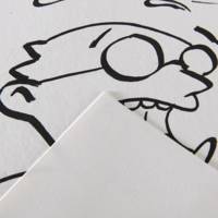 Bloc 12 planches BD 250g lisses format A4 (BD Manga ..) - CANSON