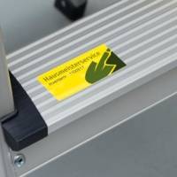 960 Étiquettes Ultra-Resistantes Polyester - Format 45,7 x 21,2mm - Laser Jaune - AVERY ZWECKFORM