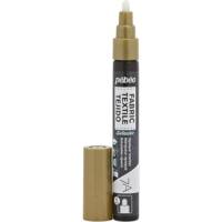 Marqueur Peinture 7A pour Tissus - Opaque 4 mm OR - PÉBÉO