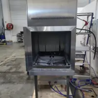 Tunnel de lavage - 500x500mm (Panier laverie) - Récupération de chaleur (hotte), Surpresseur de rinçage - AC2 (6F4E00350) - Comenda