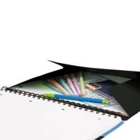 Cahier NomadBook B5 160 p 90g lignée 7mm coloris aléatoire - OXFORD
