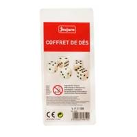 Coffret de 5 dés (16 mm) - JEUJURA
