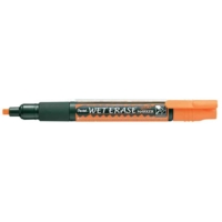 Marqueur "WET ERASE SMW26", pointe biseautée, orange - Pentel