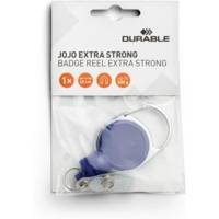 Enrouleur Porte Badges Extra résistant Bleu fonce - DURABLE