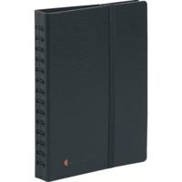 Porte cartes de visite détachable120 cartes 20x14,5cm 75034 - EXACOMPTA