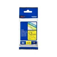 Ruban pour PTOUCH laminé noir/jaune 12mmx8m TZE631 - BROTHER