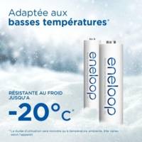 Eneloop Pack 4 Piles Rechargeables Micro AAA 800mAh - PANASONIC