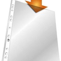 Sachet de 100 Pochettes perforées STANDARD A4 PP - DURABLE