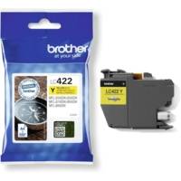 Cartouche d'encre d'origine LC422Y Jaune - BROTHER