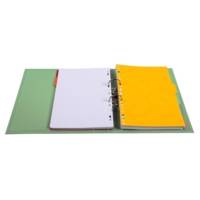 Classeur à levier PVC A4 dos de 50mm. - Vert anis - EXACOMPTA