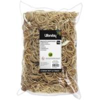 Bracelet caoutchouc blond 120x10mm - Paquet de 1kg - WONDAY