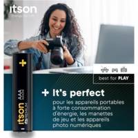 Pack de 8 Piles Alcalines LR03/AAA 1,5V itsPREMIUM - ITSON