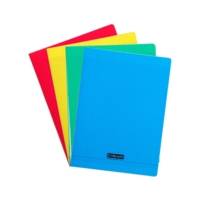 Cahier piqué 8000 POLYPRO 24x32 cm 96 p grands carreaux 90 g Coloris Aléatoire - CLAIREFONTAINE