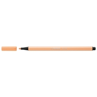 Stylo feutre Dessin Pen 68, orange clair - STABILO