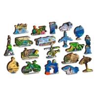 Puzzle en Bois CARTE DU ROYAUME DES ANIMAUX XL - WOODEN CITY