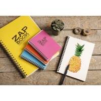 Zap book Bloc RI 14,8x21 Uni 80g 160 feuilles blanches Coloris de couverture aléatoire - CLAIREFONTAINE