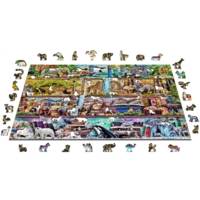 Puzzle en Bois L'étonnant royaume des animaux - WOODEN CITY