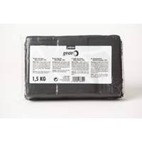 Gédéo Pain Argile sans Cuisson Autodurcissante sans Four - 1,5 kg - Noir - PÉBÉO
