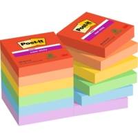 Bloc-note adhésif Super Sticky Notes, 48 x 48 mm - Post-it